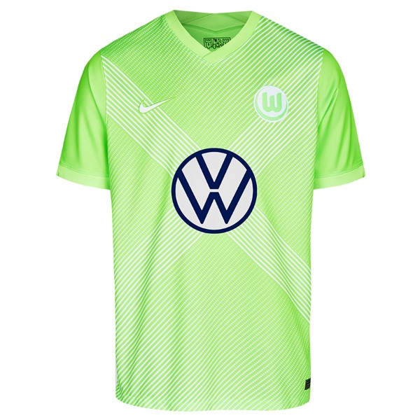 Tailandia Camiseta Wolfsburgo Primera equipo 2020-21 Verde